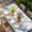white, variant on Blue Coastal Table Cloths for 8 Foot Rectangle Tables, Summer Beach Starfish Weeping Eucalyptus Wooden Patio Waterproof Elastic Fitted Tablecloths, Washable Rectangular Table Cover for Camping