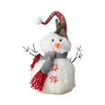 thumbnail image 4 of Adorno navideño de muñeco de nieve para escaparate, encantador encanto navideño Pequeño, 4 of 9