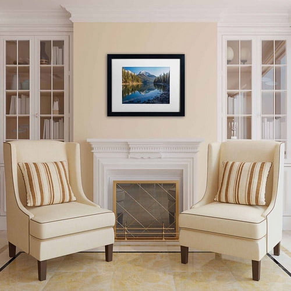 Trademark Fine Art "Jasper Morning" Canvas Art by Pierre Leclerc, White Matte/Black Frame