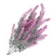 thumbnail image 3 of Wosthever Flor artificial decorativa para el hogar, flor de lavanda falsa, decoración para eventos de bodas, púrpura Flores artificiales rojo 35cm Wosthever HA6558-04B, 3 of 6
