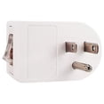thumbnail image 3 of 2/Pack 3 Prong Wall Tap Grounding Outlets Adapter With Power Switch, 3 of 3