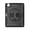 Black, variant on for iPad Air 13 2024 Case, Durable Sturdy Protection Case Hidden Folding Bracket Hand Strap and Pencil Holder for iPad Air 13 2024 with Heat Sink Hole - Black