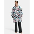 thumbnail image 2 of Hello Kitty & Friends Men's and Big Men's Oversized Graphic Hooded Sweatshirt, One Size Fits Most, 2 of 5