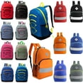 thumbnail image 1 of 24 Pack - 17" Wholesale Classic Bulk Backpacks - Mega Assortment 14 Different Color/Patterns, 1 of 7