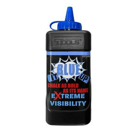 UPC: 0865487000215 | CE Tools 2008400 10 oz Semi-Permanent Extreme Visibility It Up Chalk Powder  Blue