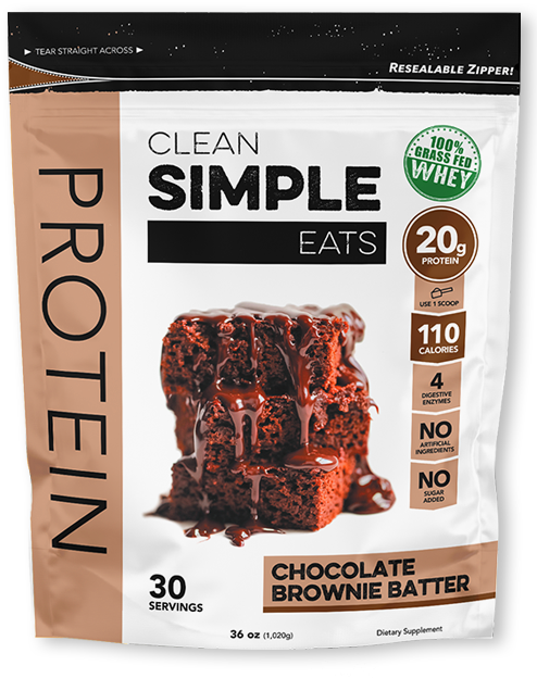 Clean Simple Eats Chocolate Brownie Batter Protein Powder Walmart