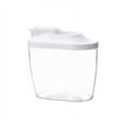 thumbnail image 1 of Hot sale!Edikesy Canning Jars,Spice Jars,Plastic Cereal Dispenser Storage Box Kitchen Food Grain Rice Container Nice,Food Storage,White, 1 of 1