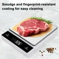 thumbnail image 5 of 11lb Wireless Food Scale with Magnetic Pull-Out Display, 1g/0.01oz Precise Stainless Steel Digital Kitchen Scale for Cooking Baking, Keto and Meal Prep, USB Rechargeable, 6 Weight Units, 5 of 6