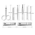 thumbnail image 2 of TOOPTY A Complete Set of Nail Clippers Including A Set of Cutting Boxes Pliers Foot Repair Tools Ear Digging Spoons Scissors Pliers and Knives, 2 of 8