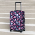 thumbnail image 5 of Uemuo funny Skull daisy flower Printed Washable Luggage Cover - Fashion Suitcase Protector Fits 18-32 Inch Luggage -Large, 5 of 9