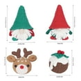 thumbnail image 5 of Wizardi Amigurumi DIY Crochet Kit - Christmas F07N8-M118, 5 of 5