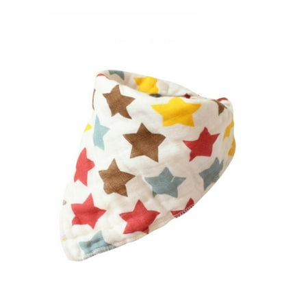 

Baby Bandana Drool Bibs - Bandana Bibs for Boys Girls by Super Absorbent Bandana Drool Bibs - Teething Bibs - 8 Layers Soft Cotton Gauze Bib Towel