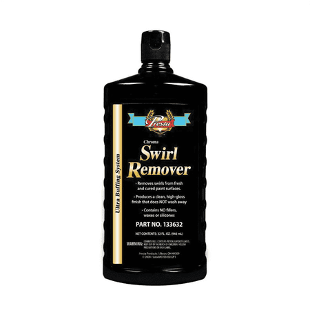 Presta Chroma 133632 Swirl Remover, 32 oz Bottle, Blue