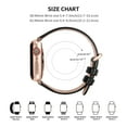 thumbnail image 3 of Wristitani Apple Watch Bands for Women, iWatch Bands for Men, Genuine Leather Replacement Strap Compatible with iWatch Series for Gift, Business, Party and Daily Style Matching, 3 of 8