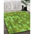 thumbnail image 2 of Ahgly Company Indoor Square Patterned Hummingbird Green Area Rugs, 7' Square, 2 of 6