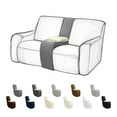 thumbnail image 3 of HDCAXKJ 2-Piece Recliner Console Cover for Sectional Reclining Couch Corner Recliner Sofa Washable Furniture Protector,Light Gray, 3 of 10