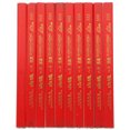 thumbnail image 1 of Mobutofu 72ensemble Crayon de Charpentier Rouge pour Menuisiers Marqueur de Menuiserie Utilisation Construction, 1 of 7