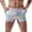 White, variant on cllios Mens Metallic Shorts Shiny Sparkly Rave Outfit Elastic Waisted Hot Shorts with Pockets Active Quick Dry Shorts for Gym or Club Wear