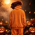 thumbnail image 3 of Big Mouth Monster Pullover Hoodies Unisex Flannel Hooded Sweatshirt,Novelty Graphic Pocket Sweatshirt, Funny Fleece Long Sleeve Casual Tops for Teens & Adults, 3 of 5
