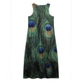 thumbnail image 3 of OYYN Women Maxi Dress, Sleeveless Long Dress, Casual Floor Length Dress, Summer Tank Sundress, 3 of 3