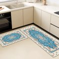 thumbnail image 5 of Farmhouse Kitchen Rugs Set 3 Piece, Boho Kitchen Mats for Floor, Non-Slip Kitchen Rug Waterproof Mats for Kitchen, Runner Rugs for Hallway Laundry Holiday Sink Decor, 5 of 12