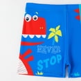 thumbnail image 4 of Pandaie Boys Swim Trunks Toddler Swim Shorts UPF 50+ Bathing Suit for Boy Quick Dry Mesh Beach Boardshorts Swimwear 5-6 T,Red, 4 of 5