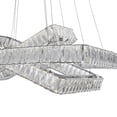 thumbnail image 4 of Crystal Elegance LED Chandelier // 3 Rectangles, 4 of 4