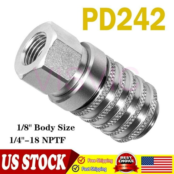 PD242 Series PD Test Port Diagnostic Equipment Coupler with Female Pipe Thread