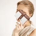 thumbnail image 2 of FALAN MULE Women’s Small Leather Wallet Rfid Blocking Bifold Card Holder with 3 ID Windows, 2 of 6