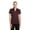 Maroon, variant on Women’S Posicharge Active Textured Polo. Lst690.