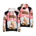 thumbnail image 6 of Bingfone Coffee Gnome (1) Men's Drawstring Hoodie Long Sleeve Pocket Sweatshirts-3X-Large, 6 of 6