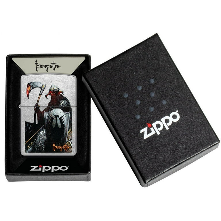 Zippo Lighter: Death Dealer by Frank Frazetta - Street Chrome