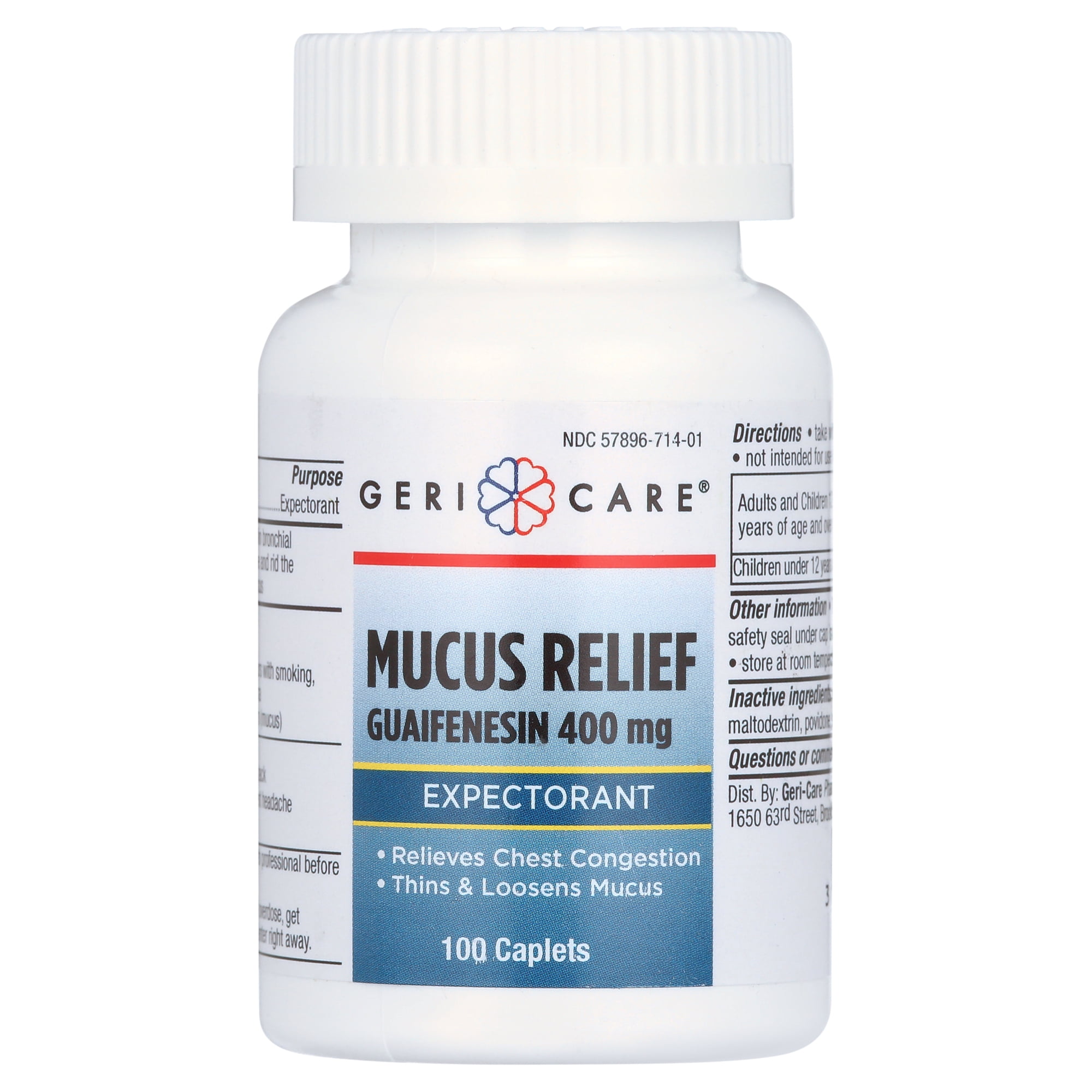 Expectorant Mucus Relief 400 mg / 100 count C GC