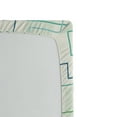 thumbnail image 2 of Geometric Fitted Sheet, Futuristic Design Like a Subway Line with All Routes in Town Pattern, Soft Decorative Fabric Bedding, Twin XL Size, Mint Green Royal Blue, by Ambesonne, 2 of 2