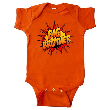 

Inktastic Big Brother Super Hero Gift Baby Boy Bodysuit