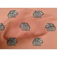 thumbnail image 4 of oneOone Cotton Poplin Fabric Elephant Block Fabric Prints By Yard 56 Inch Wide, 4 of 4