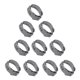 thumbnail image 1 of 10 piezas de abrazadera de manguera de acero inoxidable de una sola oreja para gas refrigerante 10 x 16,6-19,8 mm 10 x 16.6-19.8mm kusrkot Abrazaderas de manguera de acero inoxidable, 1 of 8