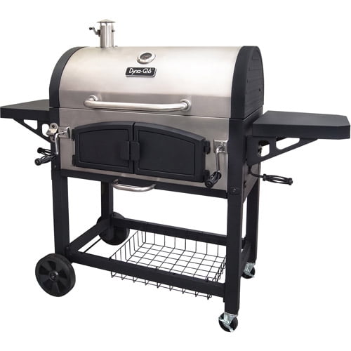 Dyna-Glo Dual Zone Premium Charcoal Grill, DGN576SNC-D by GHP Group, Inc.