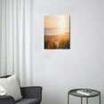 thumbnail image 3 of Modern Beach Wall Décor 12''x16'' Pictures for Bathrooms, Bedroom & Kitchen, Framed Canvas Art, Seacoast Theme, Coastal Ocean Home Decorations, 3 of 7