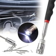 thumbnail image 1 of Outil de Ramassage Magnétique Lumière LED Poignée Télescopique Ramassage Magnétique Rétractable, 1 of 5