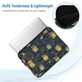 thumbnail image 2 of FORMRS 15-15.6 inch Laptop Sleeve Case Soft Carrying Quilted Computer Bag Cover, Orange Fireflies Pattern, 2 of 7