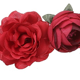 thumbnail image 3 of Corona de flores de rosa ajustable para mujeres y niñas, diadema romántica, tocado para bodas y fiestas de cumpleaños., 3 of 5
