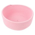 thumbnail image 1 of GOOHOCHY Cesta tejida de cuerda de algodón, cesta de almacenamiento, caja de almacenamiento de escritorio para artículos diversos, cesta organizadora, 1 of 7