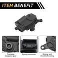 thumbnail image 4 of Reemplazo del actuador de puerta de mezcla de calefacción HVAC Unique Bargains para Chevrolet Corvette 2014-2019 No.22842100 Actuador de puerta de aire Plástico Metal Negro, 4 of 6