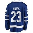 thumbnail image 2 of Matthew Knies Toronto Maple Leafs NHL Fanatics Breakaway Home Jersey, X-Large, 2 of 3