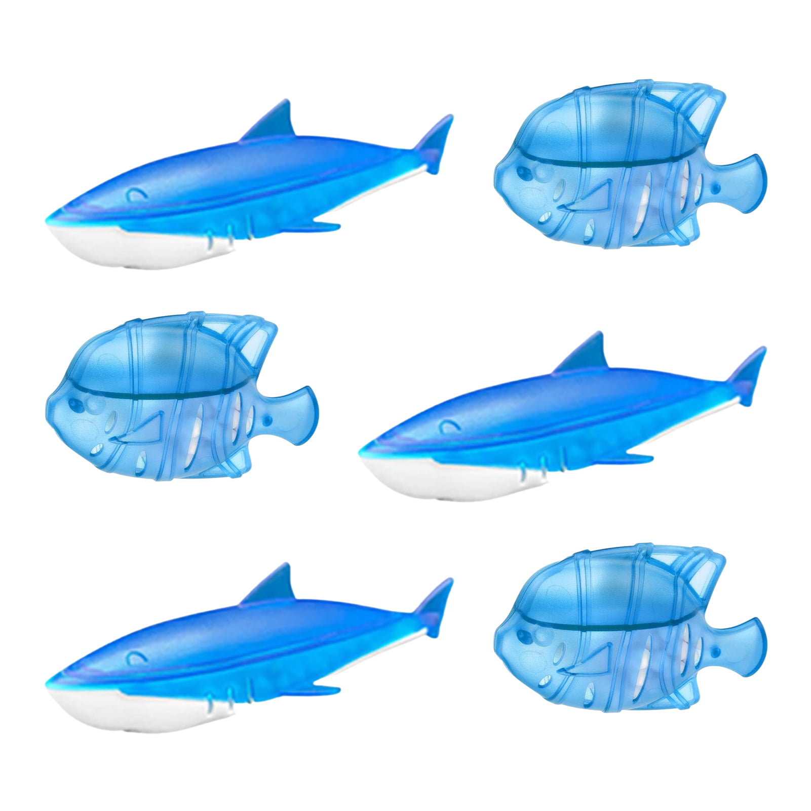 Eliminates White Dust and Reduce Odor 6Pack Prevents Hard Water Build-Up Demineralization Float Shark & Fish Compatible with All Humidifier and Fish Tank Leemone Humidifier Cleaner Shark & Fish 