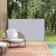 thumbnail image 4 of Zimtown Toldo Lateral Retráctil Pantalla para Patio Impermeable Gris Claro 118" x 63", 4 of 6