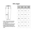 thumbnail image 6 of 3 Pack: Girls' Fleece Joggers Soft Active Performance Casual Sweatpants(Ages 7-16), 6 of 7