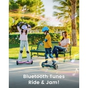 MIHOVER Self Balancing Scooter with Seat Attachment,Balancing Scooter for Kids or Adults with Adjustable Length, Fits 6.5 8 10 ,360°swivel Wheel UL2272 & CPC Certified