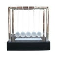 thumbnail image 2 of Fufafayo under $5 Luminous Newton's Cradle, Luminous Newton‘s Cradle Balance Ball, Glass Pendulum Desktop Decor with Light Projector, 2 of 9